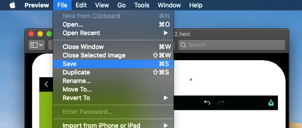 save heic as jpg on mac